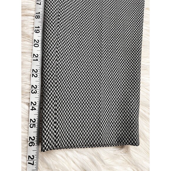 Pure Collection Houndstooth Wool Blend Ankle Trouser Tailored Career 8/10 - Picture 12 of 14